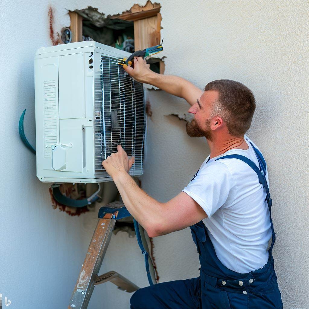 Instalacion aire acondicionado inverter y split en La Acebeda 